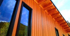 Vertical-grain clear cedar