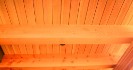 Hemlock roof decking